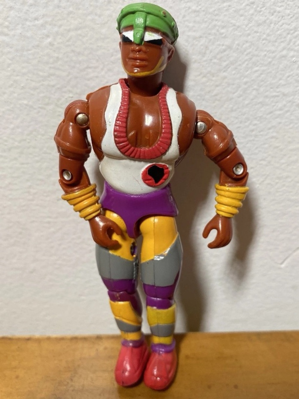 1992 Lanard CORPS! LIGHTNING MOBUTU Action Figure Vintage GI Joe Compatible